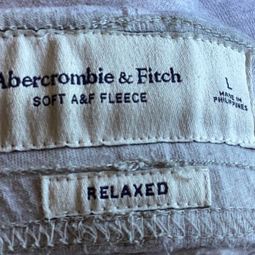 Abercrombie & Fitch fleece shorts. L - Picture 5 of 6